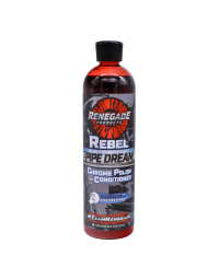 Rebel Pipe Dream Chrome Conditioner and Polish - Premium Shine and Protection for Chrome Surfaces