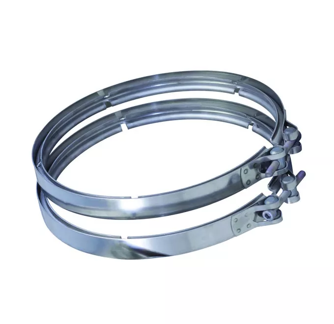 Dynomax 33241 Stainless Steel Hardware Clamp Band - Heavy-Duty Exhaust Or Pipe Clamp - View #8