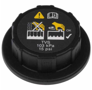 Automann USA 15 PSI Coolant Reservoir Cap Replaces 3578833C1 For International DuraStar, ProStar, TerraStar, WorkStar...