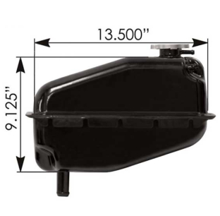 Best Fit Truck Parts BESTfit Coolant Reservoir 13.5 X 9.124 Inch For International 4700-4900 - International Internat...