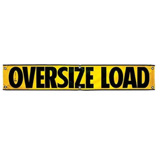 Aftermarket 12 X 72 Inch Heavy Duty Oversize Load Sign - Universal