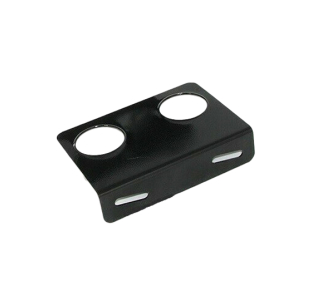 Hunter Works Powder Coated Steel 2 Bay Power Drill Organizer Bracket