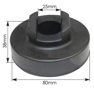Automann USA 3.15 Inch Rubber Lower Radiator Mount For Volvo VNL Gen II - Volvo Volvo VNL Gen II