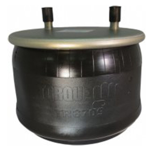 Best Fit Truck Parts BESTfit Air Spring Rolling Lobe W/ Plastic Base Replaces W01-358-8709 For Hendrickson Trailer -...