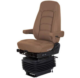 Bostrom Wide Ride II Plus Serta Standard Base High Back Seat W/ Armrests, passenger Side Swivel - Tan UltraLeather -...