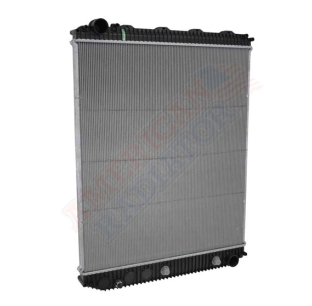 Volvo and Mack VNL, VNM, CT, CV, Vision, Granite 2008+ Downflow Radiator