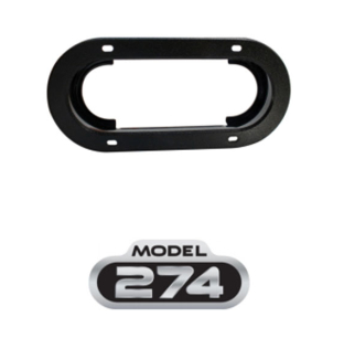 J.W. Speaker Model 274 Plastic Mounting Flange - Durable and Easy to Install