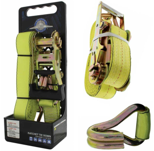 Heavy Duty Ratchet Tie Downs for Secure Cargo Transport