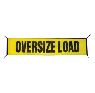 Mesh Banner with Hooks Width: 18" x 84"