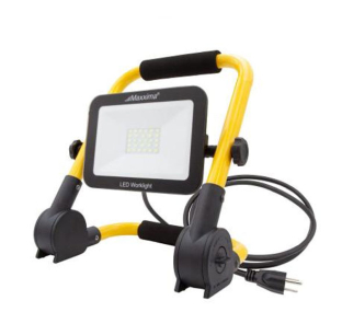 Portable LED Work Light 1850 Lumen Cool White for Efficient Illumination
