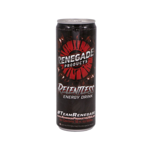 Relentless Energy Drink 12OZ Can - Boost Your Energy with Clean, Refreshing Flavor