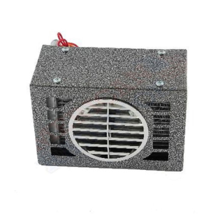Compact 9.5x6.5x7 Inch Auxiliary Heater with Adjustable Louvers