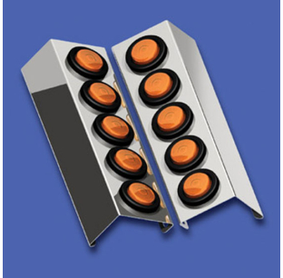 Kenworth T800 Donaldson Air Cleaner Front Center Light Bar - High-Quality Fit for Kenworth T800