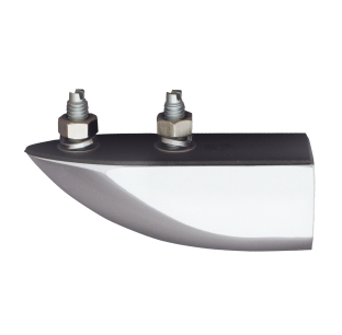 Chrome Die Cast Mounting Bracket for Double Faced Lights - Durable and Sleek Design