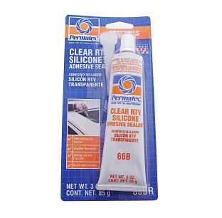 Clear Silicone Sealant Adhesive - Dow Corning 732, 3oz Tube, Leak Prevention, Water Resistant, Fits Most Models, United Pacific 6 Month Warranty