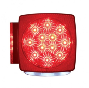 Submersible Combination LED and Reflector Lights for Driver Side