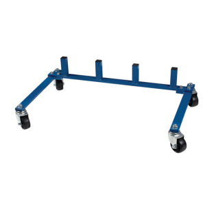 Storage Cart for Vehicle Positioning Jacks - Durable and Convenient Storage Solution