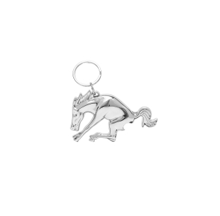 Chrome Bronco Key Chain and Bottle Opener - Sleek, Durable, Multi-Functional Accessory